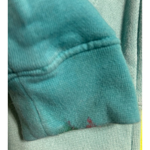 Nike Toddler Girls 24 Month Teal Mint Color Block Zip Up Hoodie Jacket - Picture 5 of 6